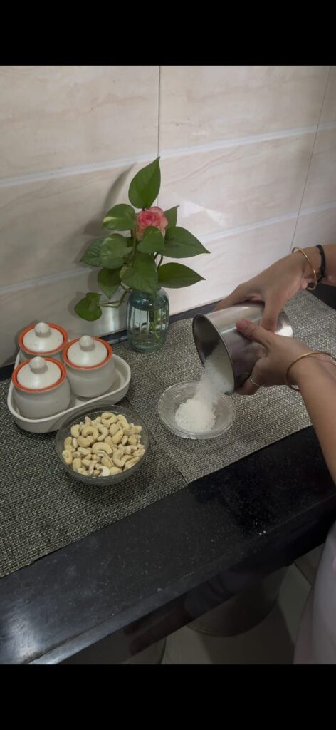 Kaju Katli (Cashew Burfi)