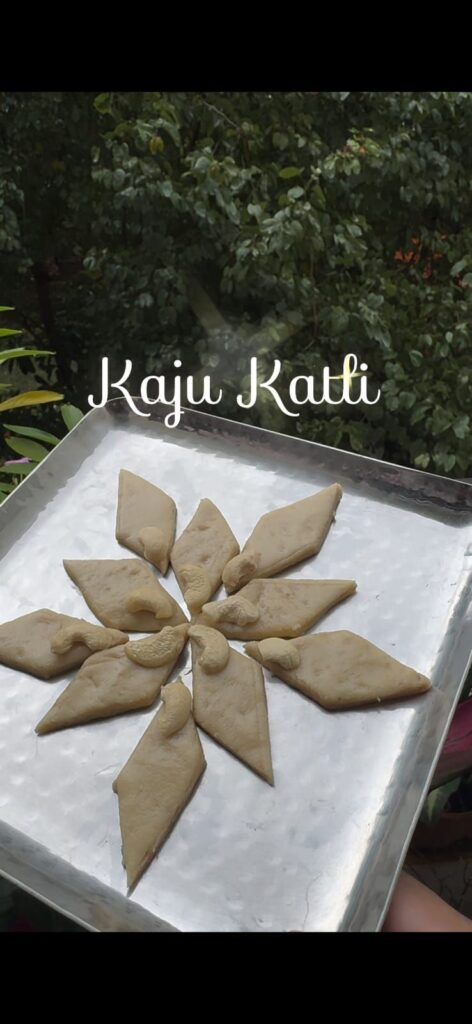 Kaju Katli (Cashew Burfi)